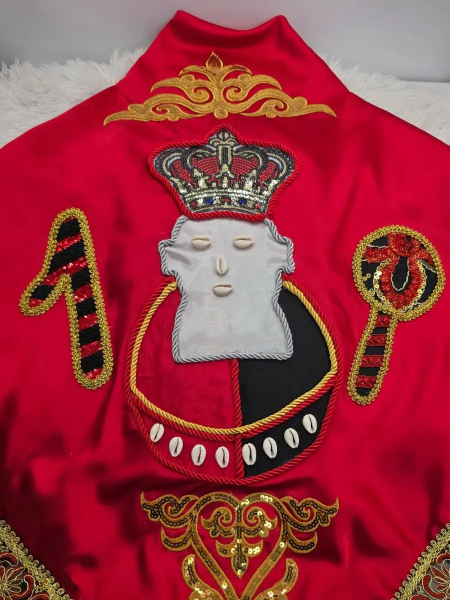 Hand-Embroidered Orisha Satin Handkerchief / Pañuelo de Santo for Religion & Ceremonies
