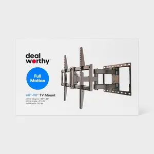 Full Motion 40" - 90" TV Mount - dealworthy: Steel 120lb Capacity