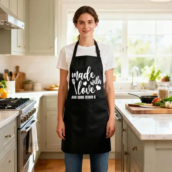 Funny Baking Aprons for Women Men Cute Bakers Apron Baking Gifts Ladies Kitchen Cooking Birthday Mom Wife Sister