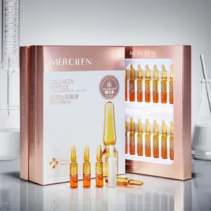 Collagen Retinol Firming Serum 1.5ML X 28, Collagen Peptide Serum, Moisturizing Brightening Face Skin, Suitable for All Skin Types, Travel Portable Single-Use Pack