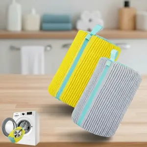 Sneaker Protector Bag for Washing Machine Microfiber Shoe Washing Accessory Set of 1pcs or 2pcs
