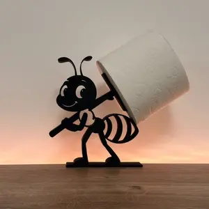 Cute Ant Paper Roll Holder, Bathroom Decor Accessory, Durable & Stylish Design, Perfect Gift Idea for Home Organization, Toilet Paper Holder, Bathroom Essentials Accessories