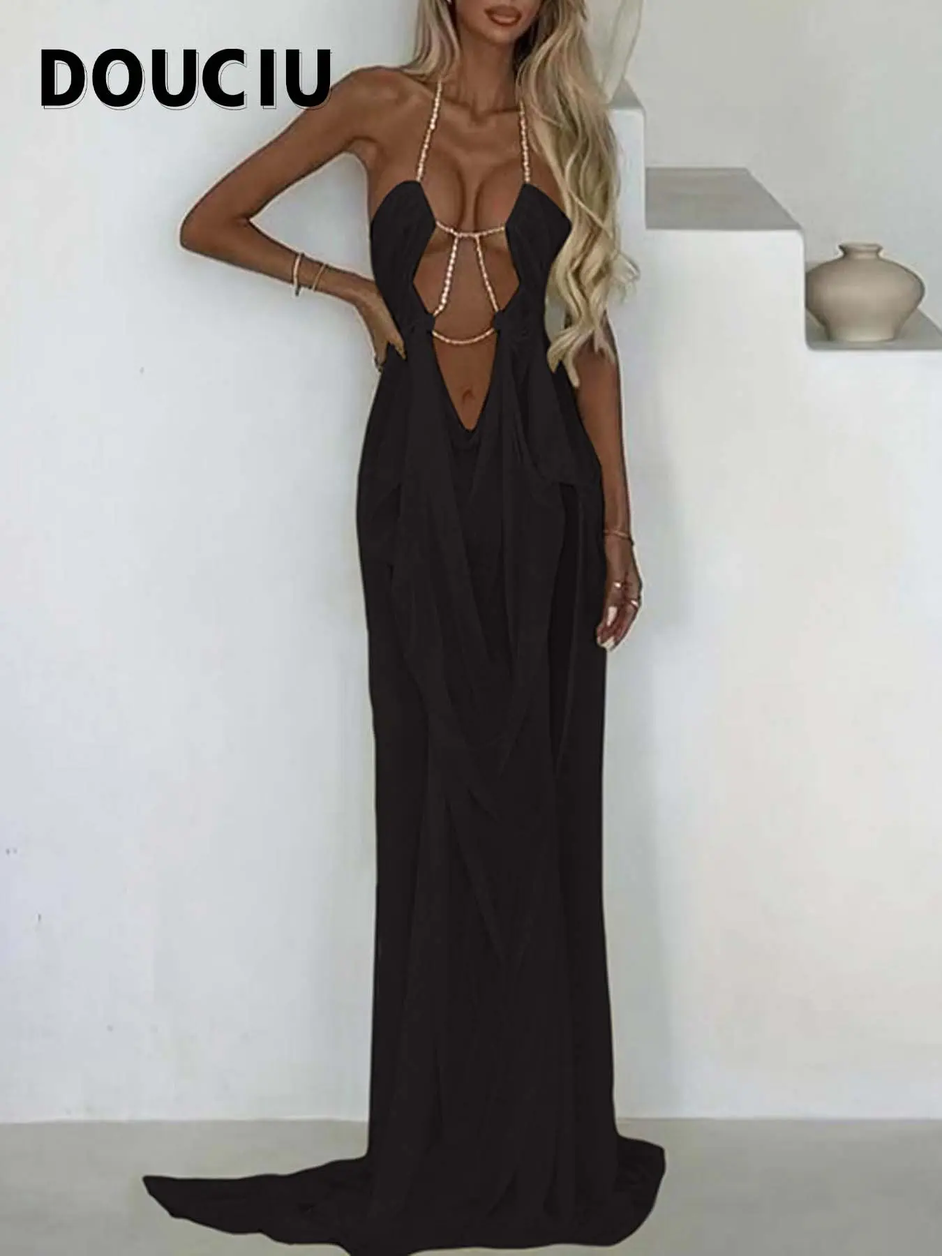green emerald velvet dress Marina Long Dress