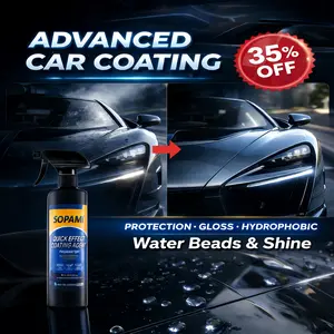 SOPAMI Advanced Automobile Quick-acting Coating Agent With Dust -Car Coating Spray--Proof and Glazing Effects -Long Lasting Car Paint Waxing Solution For a Showroom Shine