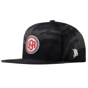 USA Icon Essential Flat Snapback