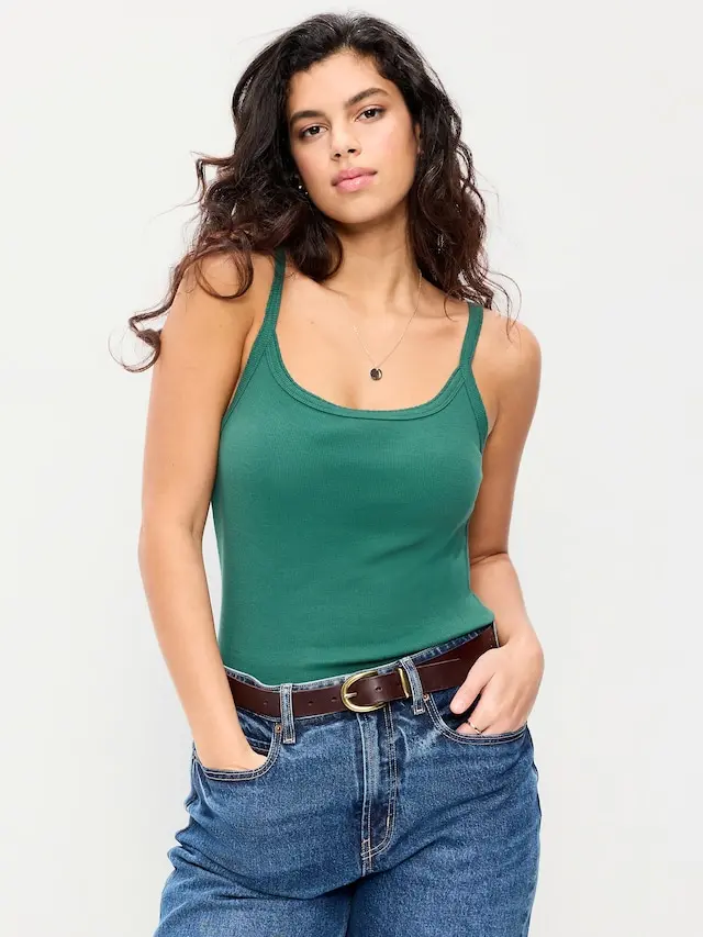 Old Navy Women's Rib-Knit Cami Tank Top - TikTok Shop