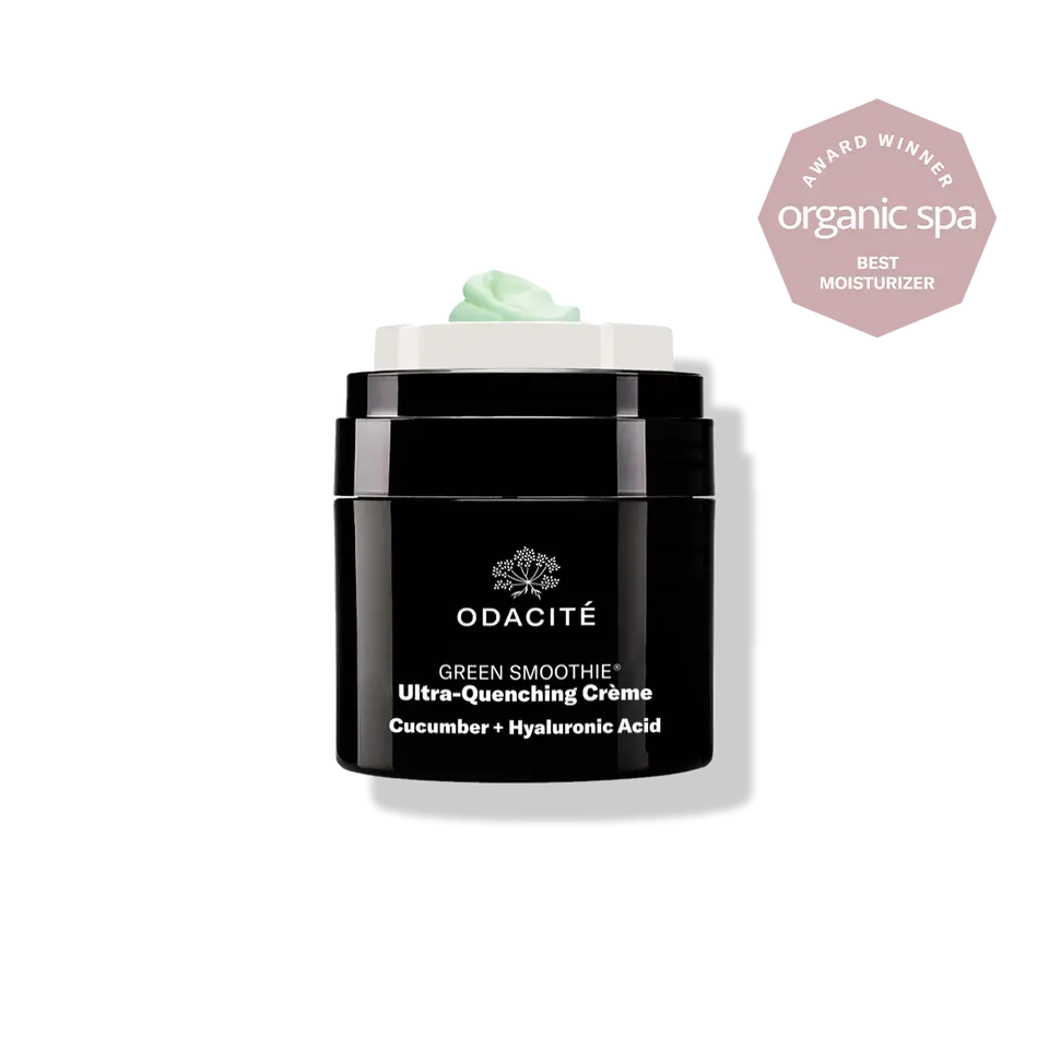 Green Smoothie®• Cucumber + Hyaluronic Acid • Ultra-Quenching Crème Moisturizer Skincare