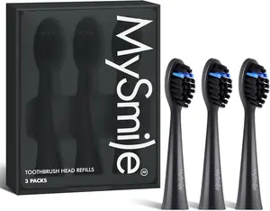 MySmile Essential Electric Toothbrush Replacement Heads, 3 Packs Oral