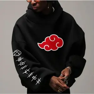 Oversized Narutto T-shirt, Sweater, Hoodie All Village in Narutto, Akatsuki Shirt, Gift for anime fan, Tuff fits for men Sweatshirt, Hoodie