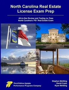 USED-North Carolina Real Estate License Exam Prep: All-in-One Review and Testing to Pass North Carolina's PSI Real Estate Exam by Cusic, David (Paperback)