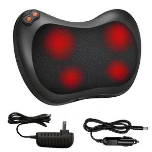 Shiatsu Back and Neck Massager with Heat,3D Electric Kneading Deep Tissue Massage Pillow for Muscle Pain Relief,Perfect Gifts for Mothers Day,Christmas Gifts for Women/Men