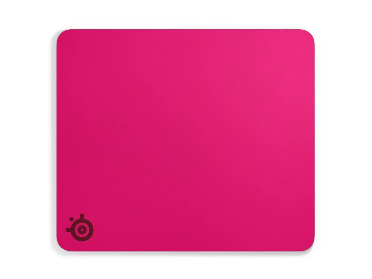 SteelSeries QcK Heavy Gaming Mousepad — Thicker, Non-Slip Silicone Rubber Base, Peak Tracking, Optimized for Gaming FPS, MOBAs, RTS, MMO — Large Size 450 mm x 400 mm x 6 mm — Magenta