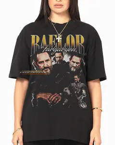 Baelor targaryen T-Shirt - Unisex vintage 90s Retro vintage cotton shirt