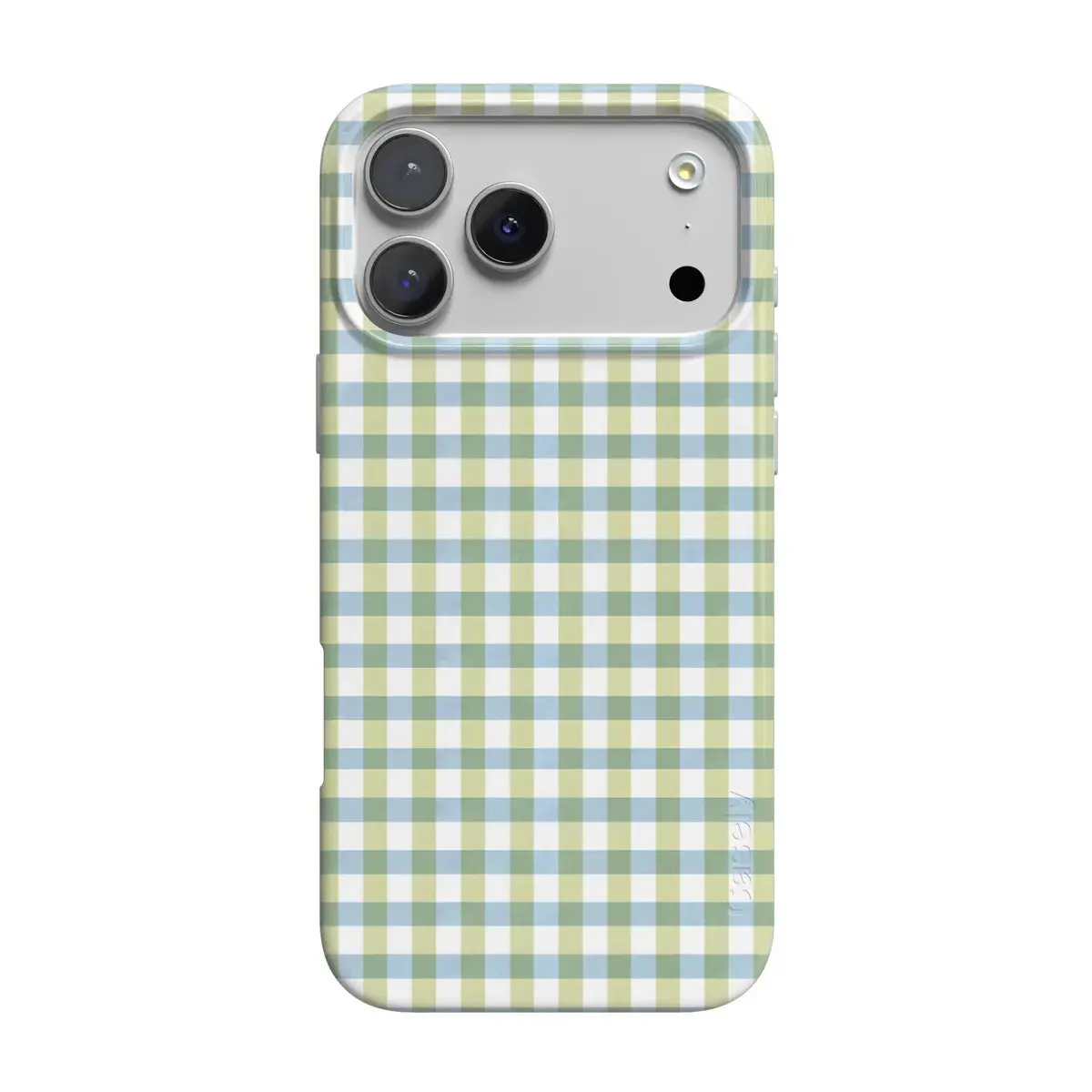 Casely Pastel Picnic | Blue & Green Gingham Classic MagSafe Case