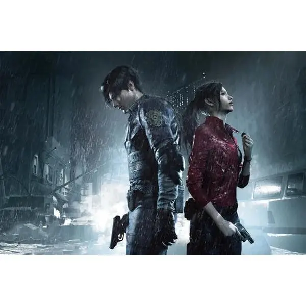 Leon Ada Resident Evil Poster - NO FRAME