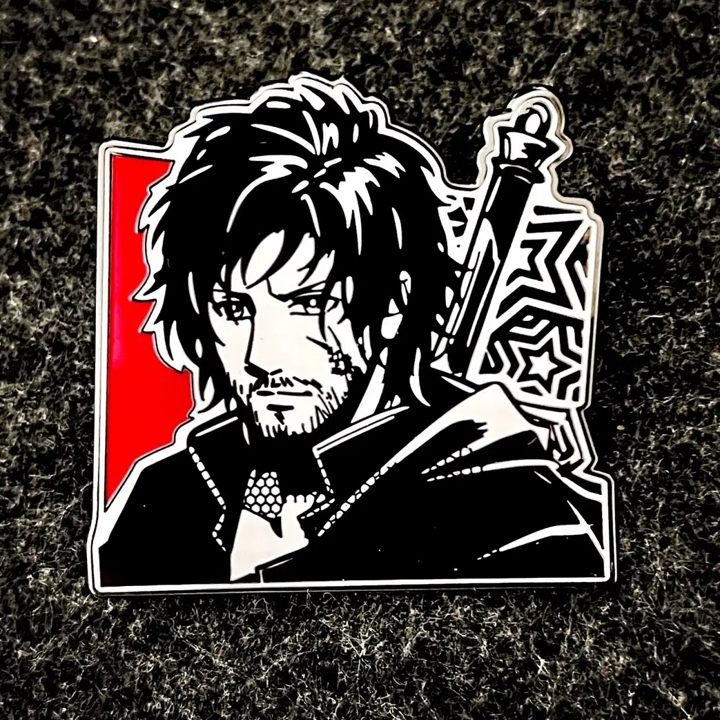 Final fantasy 16 Clive rosfield enamel pin
