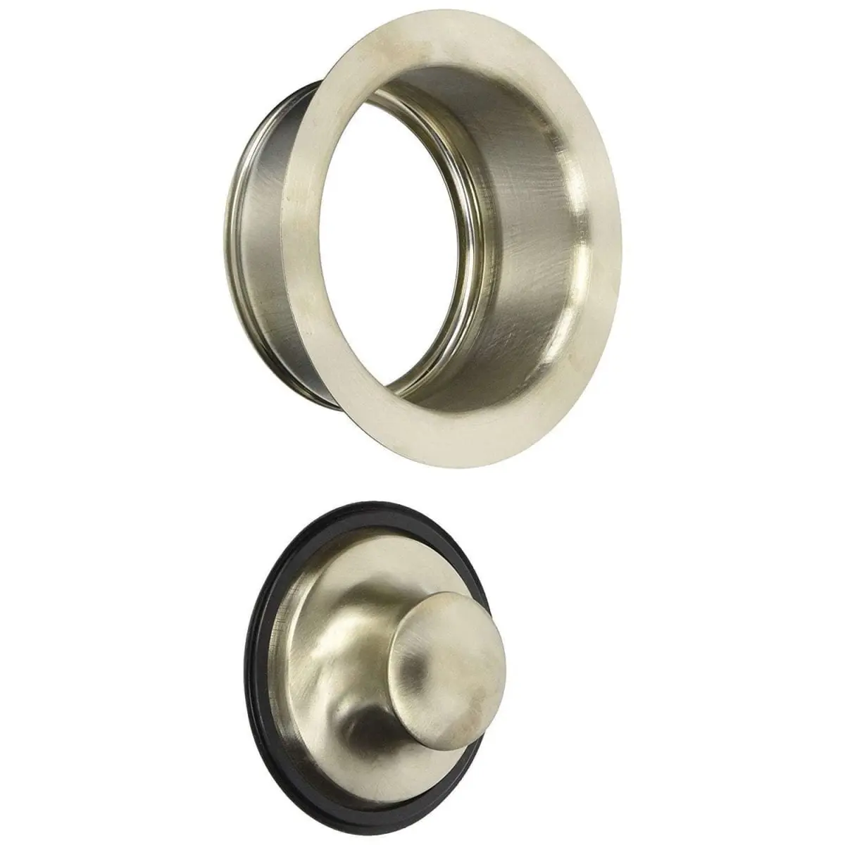 Keeney K5417DSBN Garbage Disposal Stopper & Flange - Brushed Nickel
