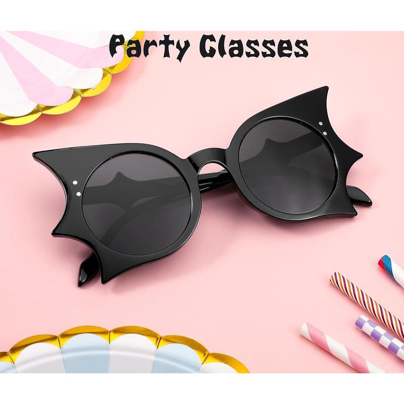 L-SGL016 SP Women Men Funny Sunglasses, Butterfly Shaped Bat  display picture 3