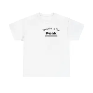 Take Me To The Peak T-Shirt — Mountain Night Graphic Tee