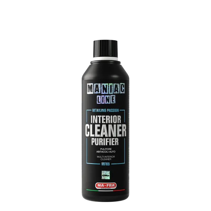 Maniac Line Automotive Interior Cleaner & Purifier, 500ml Decontamination Fluid for Car Washing & Maintenance
