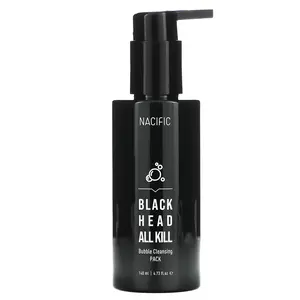 Nacific Black Head All Kill, Bubble Cleansing Pack, 4.73 fl oz (140 ml)