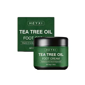 Daily moisturizing tea tree oil foot cream, daily foot care moisturizing cream