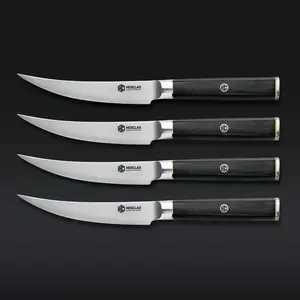 Master Series Damascus Steel Steak Knife Set, 4-pc