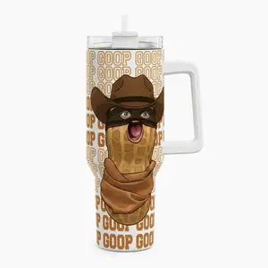 The Burnt Peanut Tumbler, The Burnt Peanut Tumbler, Bungulator Tumbler, The Burnt Peanut Merch, Funny Meme Gift