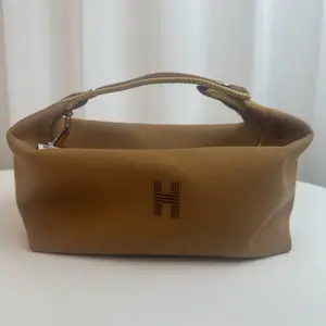 Pre-owned HERMÈS canvas Luggage lunch box pouch
