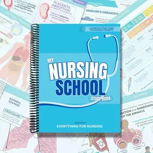 My Nursing School Study Book | Spiral Bound