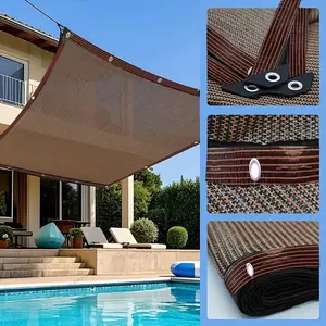 Premium UV Resistant Sun Shade Cloth – 90% Shading Rate, Heavy Duty Mesh Tarp with Grommets for Garden, Patio & Greenhouse!