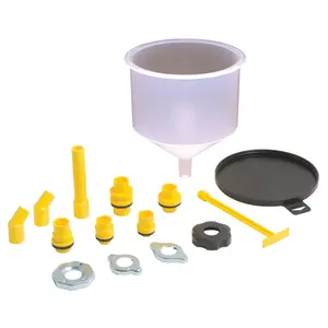Coolant Funnel Radiator Flush Kit - No Spill Car Accessories, Universal Vehicle Antifreeze Bleeder