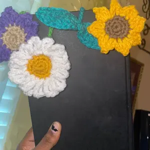 Handmade Nature Themed Crochet Bookmarks!