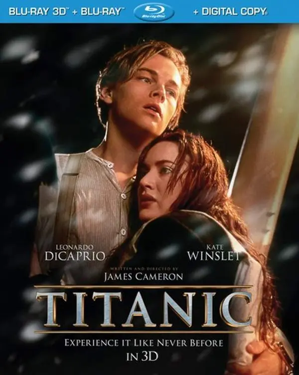 Titanic 3D Blu-Ray Boxed Set - Academy Award-Winning Drama Epic Love Story Tragedy, Blu-Ray Disc, UV/HD, Digital Theater System, Subtitled, AC-3/Dolby Digital, International Phenomenon
