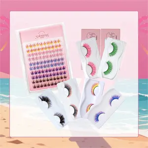 Suaning False  - Colorful Lash Extensions for Stylish Looks - Eyelashes & Adhesives