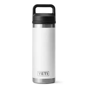 Hydrate in Style with the YETI Rambler 18 oz White BPA-Free Bottle with Chug Cap – Available Now! ️