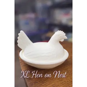 Hen on Nest – 3D Printed Decor & Functional Holder