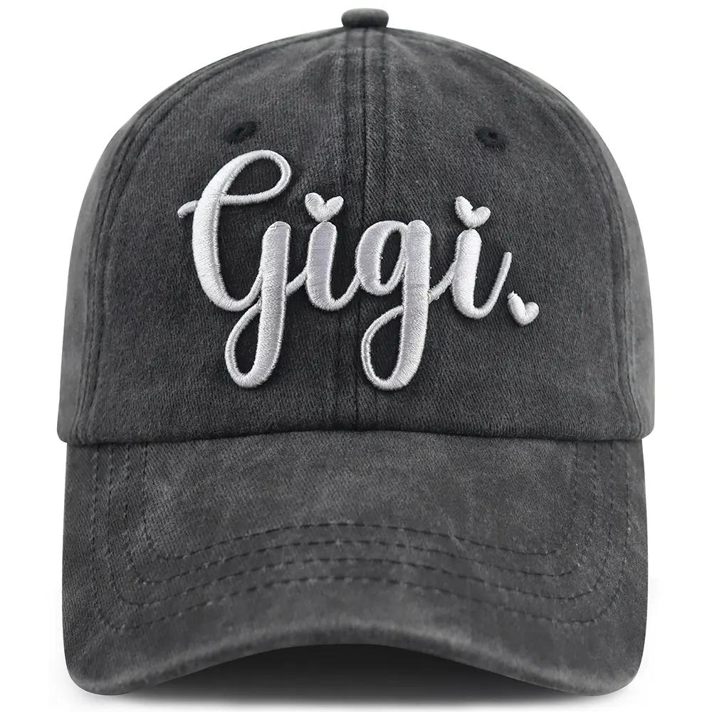 Gigi Gifts for Grandma, Funny Grandma Gifts Baseball Cap, Adjustable Embroidered Gigi Hat, Mother Day Retirement Birthday Gifts for Women Nana Mimi Cotton Hat Casual Hat