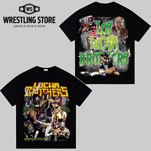 The Lucha Brothers Classic Tee – Penta El Zero Miedo & Rey Fenix Wrestling Shirt, Lucha Libre Tag Team Graphic T-Shirt, AEW Style Vintage Tee, Premium Cotton Streetwear, Wrestling Fan Shirt, Unisex Gift for Men Women