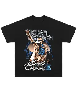MICHAEL JACKSON 1.6 Graphic Tee, Vintage Music Shirt, Pop Fans Shirt, Music Lover Gift Merch For Fans, Unisex Cotton Y2K Hoodie Sweatshirt Clothes