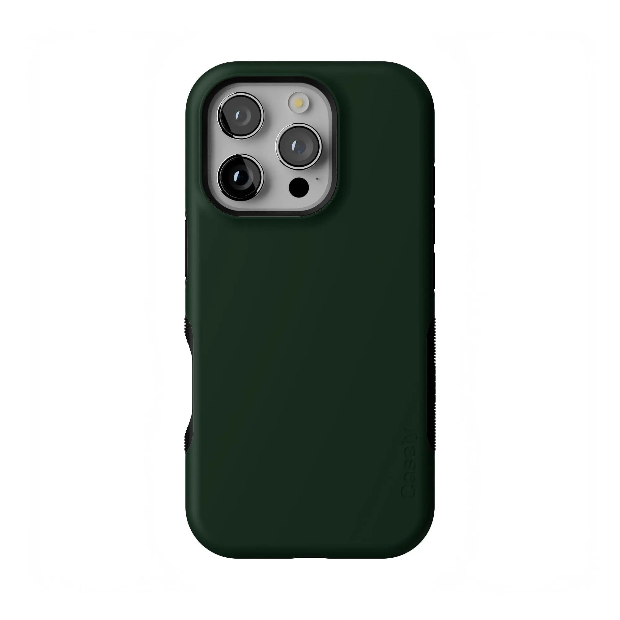 Casely iPhone 16 Pro Case | The Boyfriend Collection | Forest Green | Bold Protective Design | Compatible with MagSafe