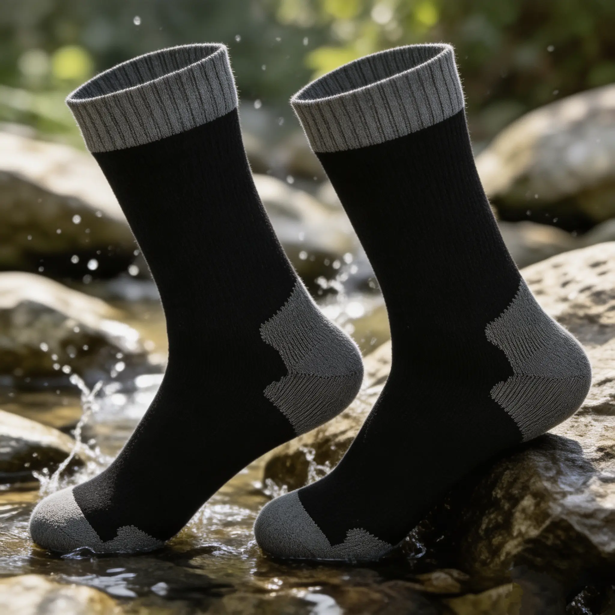 3 pairs of waterproof socks for hiking and outdoor activities, unisex ankle-length running socks, anti-abrasion outdoor sports socks with DexDri lining and 3-layer stretch technology, swim goggles, volleyball gear, compression socks, grip socks