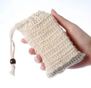 Natural Plant-based Sisal Soap Saver Pouch
