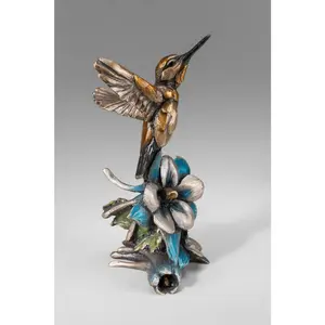 Hummingbird On Columbine