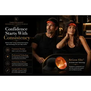 ReGrow Elite™ — 94-Diode Laser Hair Restoration Helmet