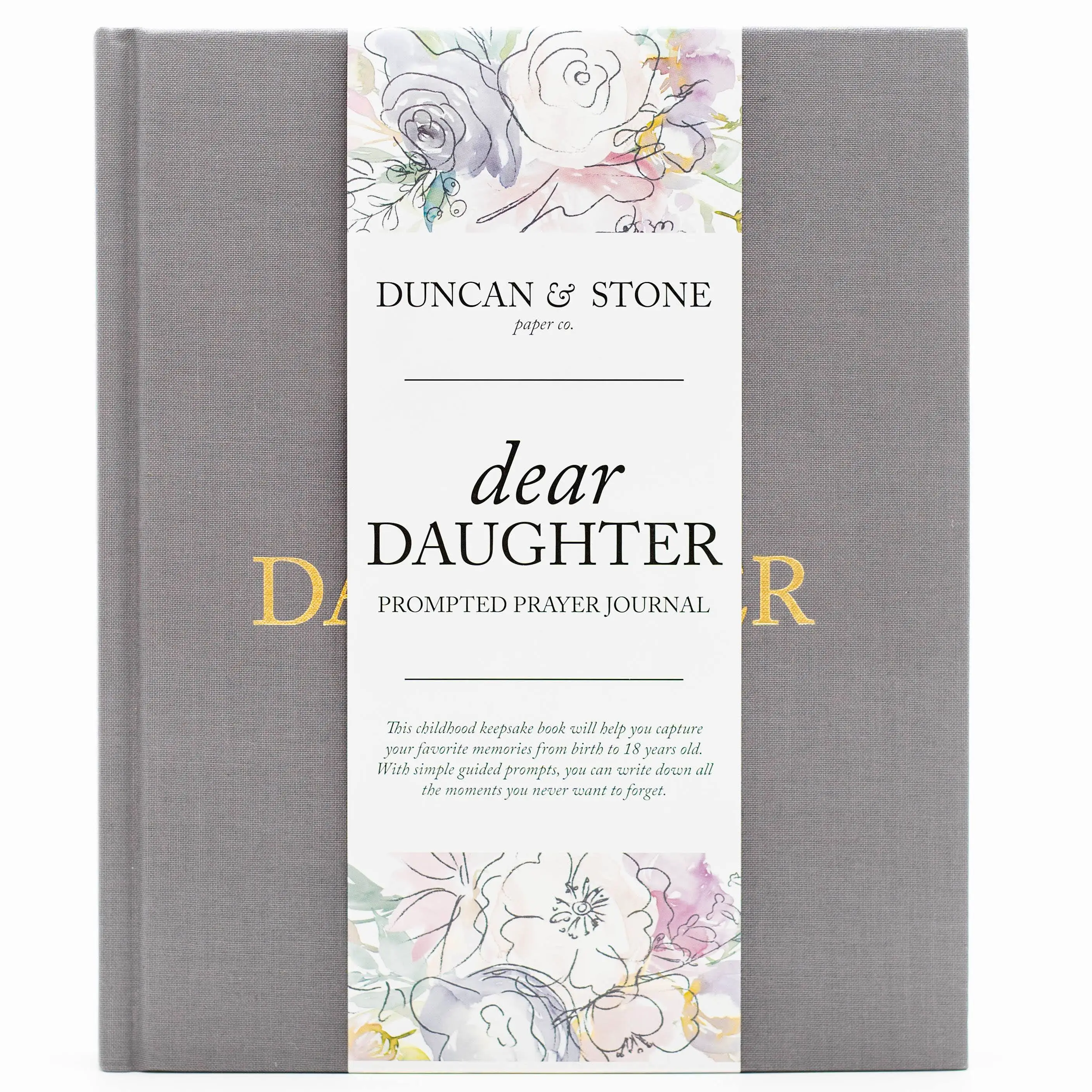 Dear Daughter: A Childhood Prayer Journal – Keepsake for Faith & Memories