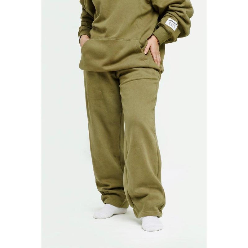 Unisex Heavyweight Straight-Leg Sweatpants – Premium 450 GSM