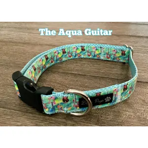 Adjustable Aqua Dog with Guitar