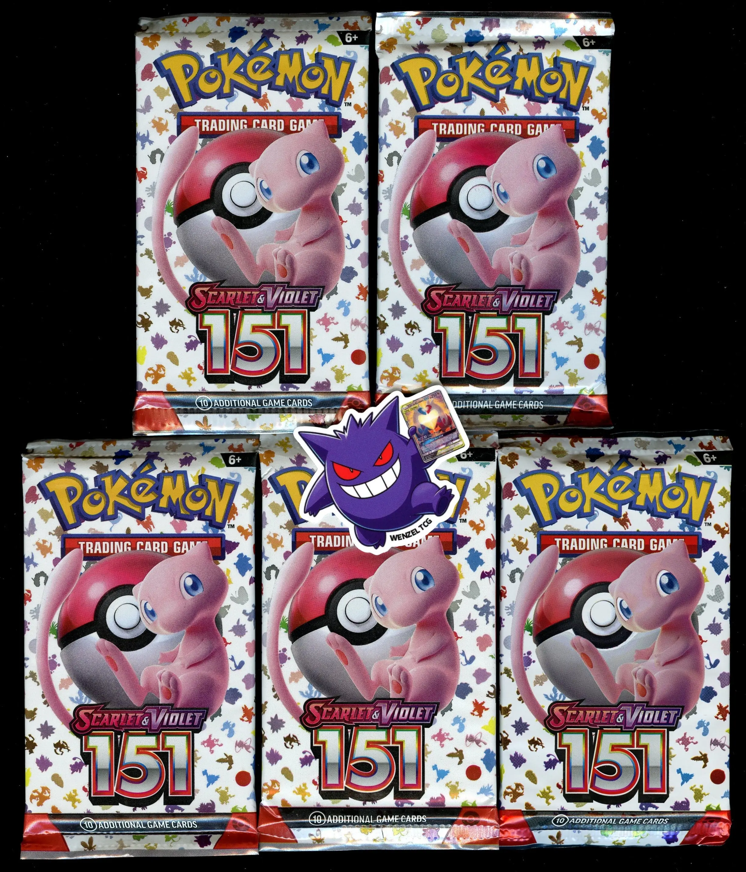 Scarlet & Violet 151 - 5 Booster Packs