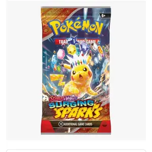 Pokemon Surging Booster Pack - SV08: Surging Sparks (SSP)